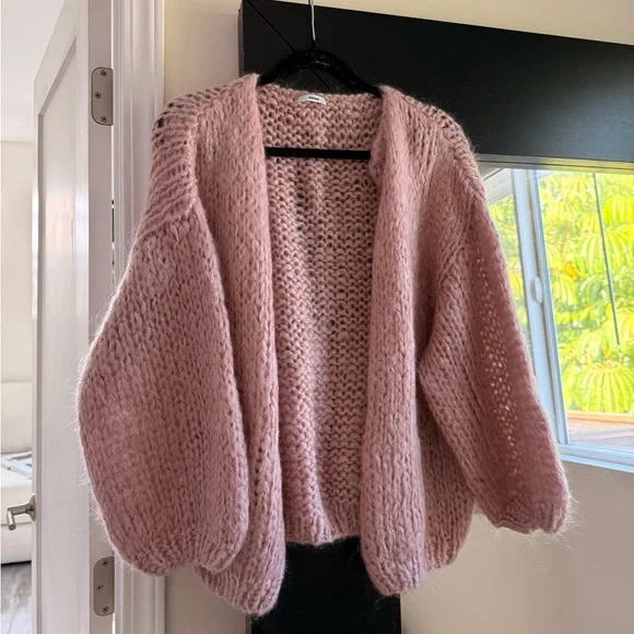 Miami Mohair Bomber Cardigan - Picture 4 of 7